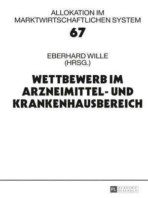 cover image of Wettbewerb im Arzneimittel- und Krankenhausbereich